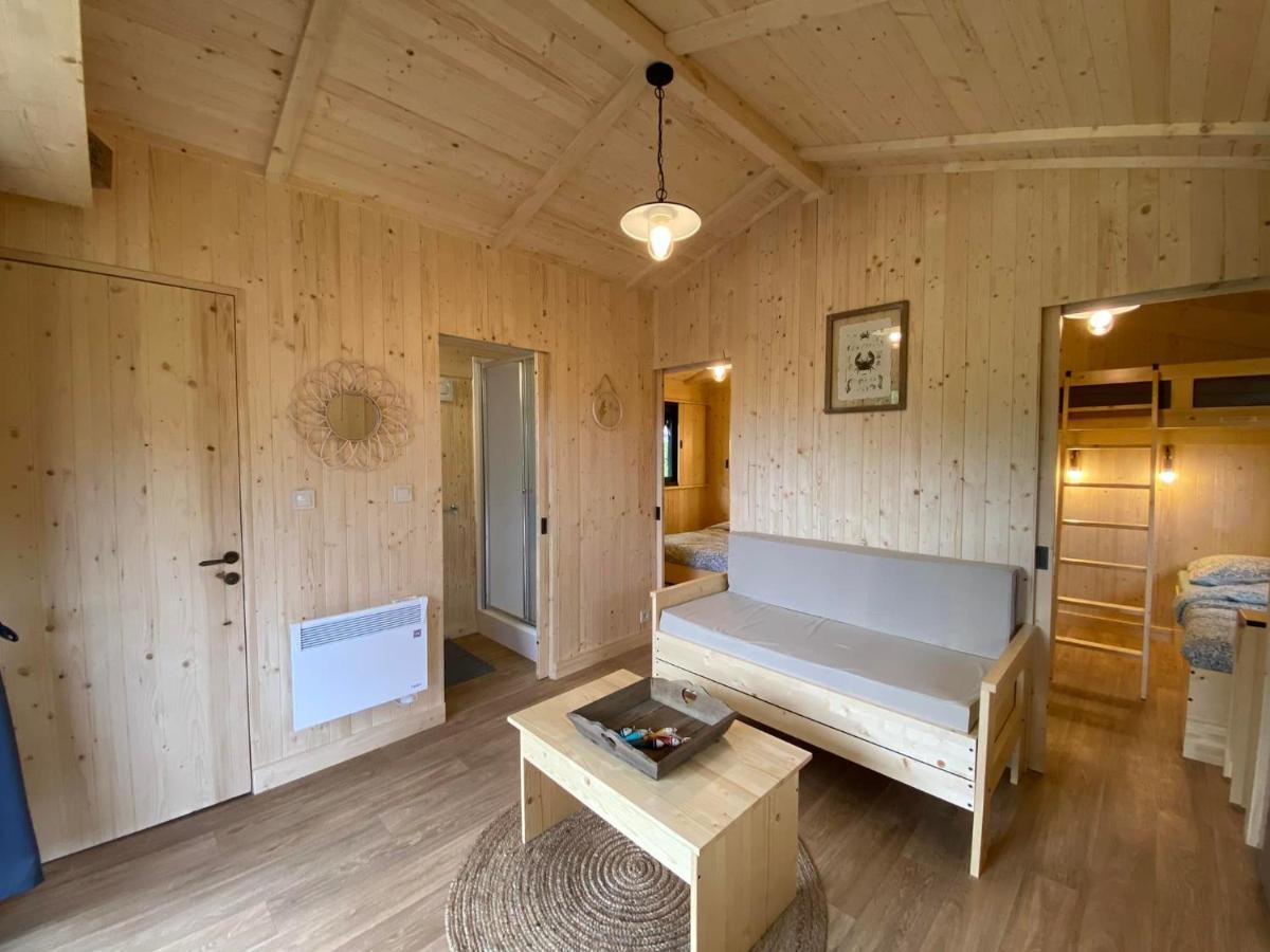 Camping De La Plage De Cleut-Rouz Fouesnant Exteriör bild
