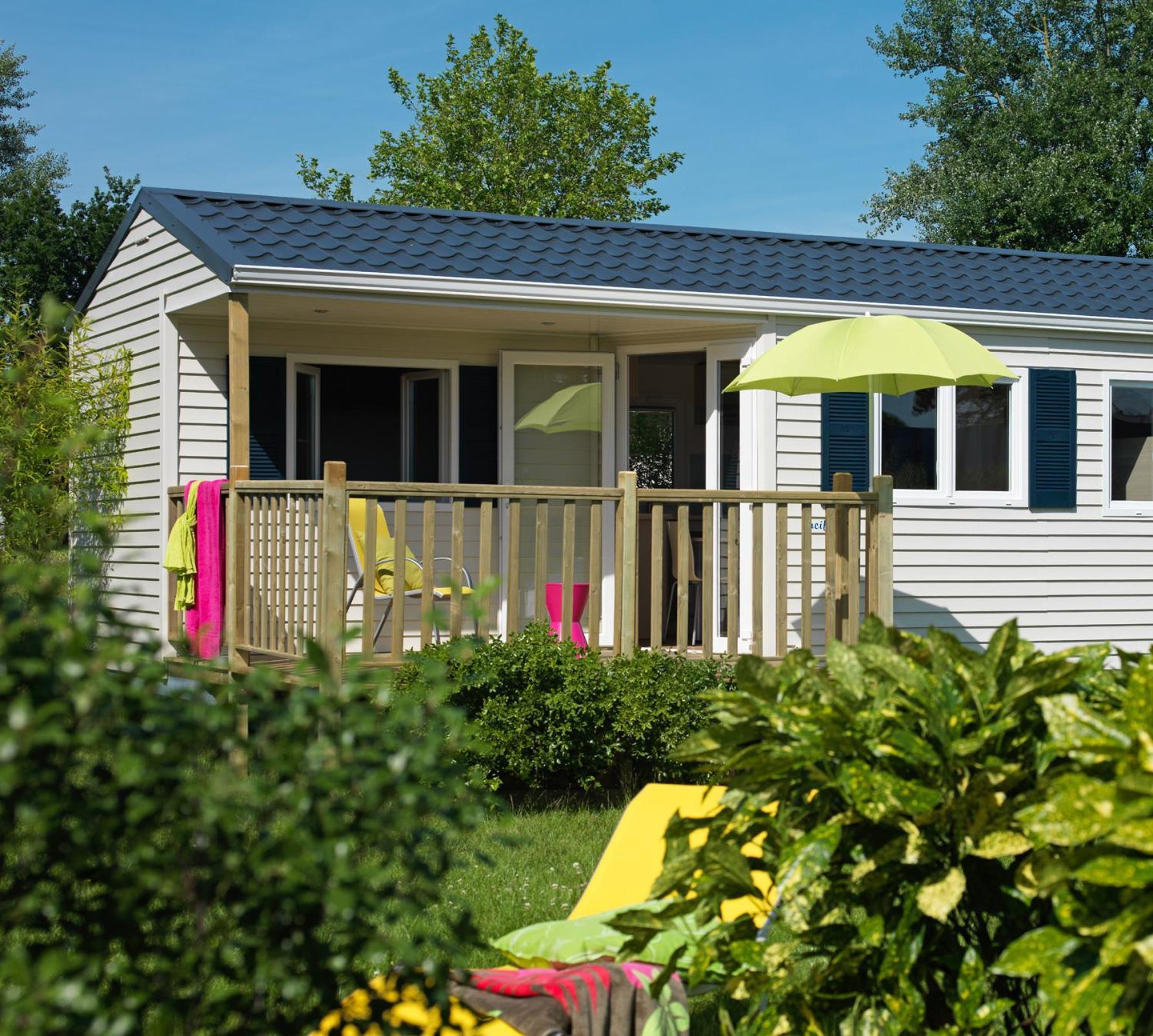 Camping De La Plage De Cleut-Rouz Fouesnant Exteriör bild